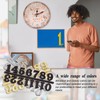 15 Pieces Clock Numerals Kit in Black Silver Gold DIY