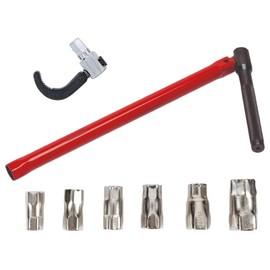 GIONAR 8-Piece Stand Tap Nut Wrench Set, Universal Tool for Tap Assembly, Fittings Keys, Set for Plumbing Installations, Water Crane Tool Kit with Claw