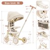 7 in 1 Baby Tricycle Stroller for Toddlers Ages 1Y-6Y