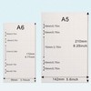 A5 Paper, [3 Packs] Toplive 100GSM Thick Refill Paper, 6