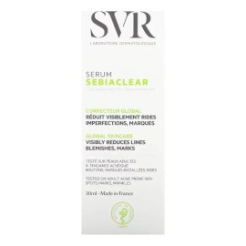 SVR Sérum Sebiaclear Antiimperfecciones 30ml Piel Grasa Niacinamida Ácido Hialurónico