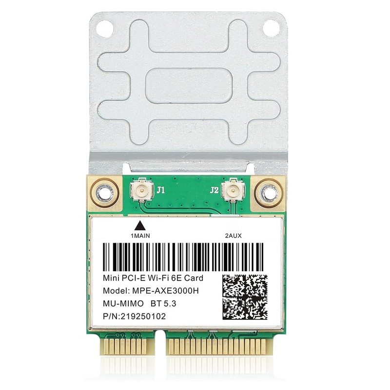 MPE-AXE3000H WiFi 6E Mini Tarjeta PCIe - Adaptador de triple
