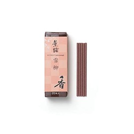 松栄 Hall Incense Kaoru Circuit 雪柳 Stick Notebook, Pack of 20 