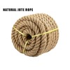 VANJUANWES 3/4 inch x 98ft Hemp Rope Thick Rope Natural