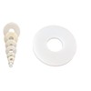 Nylon White Penny Washers Plastic Repair Washer M3 M4 M5