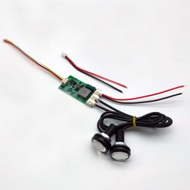 12 v Tail Lights and Led Module for ESC of puaida Electric Skateboard for DIY Electric Skateboard with Build-in Tail Lights