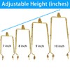 HOKIMEEN Lamp Shade Harp Holder for Spider Lampshade,7/8/9/10 Inch Height