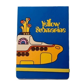 Half Moon Bay The Beatles Yellow Submarine Mini Notebook | Small Pocket Notebooks | Beatles Merchandise & The Beatles Gifts | Small Notepads & Pocket Notebook | Music Gifts