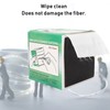 280Pcs/Box Fiber Optic Cleaning Wipes, Single Layer Fiber Wipers, with