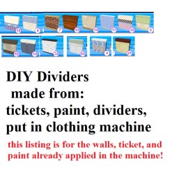 Webkinz DIY Dividers (already assembled) choose 6