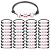 Oevbexos 36 Pcs Baseball Party Favors Baseball Charm Bracelets Accessories,