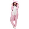GANDBCOSECE Pigs Costume One-Piece Adult Animal Pajamas Cosplay Costume Small