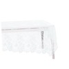 Gatuida Lace Tablecloth Rectangle Lace Fabric Overlay for Wedding Rustic