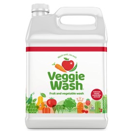 Veggie Wash Fruit and Vegetable Wash, Ideal for Cleaning Produce, 1 Gallon