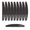 Nagelfeilen, 10 Stück Nagelfeile-Nagelfeilen, Professionelle Nagelfeile für Fingernagel, 100/180 Grit