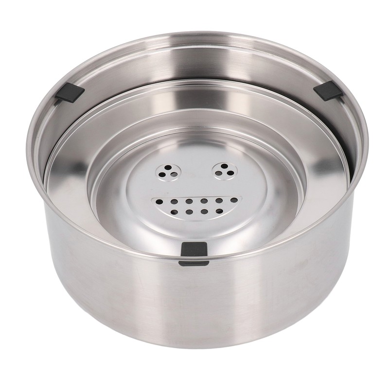 Dog Water Bowl Dispenser 304 Stainless Steel Spill Proof 3L