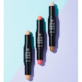 Lire Lux Dual Stick/Contouring Shading Stick, No. 2 (Shadow &amp; Blusher) + Water Puff / 리르 룩스 듀얼 스틱/컨투어링 쉐딩 스틱, 2호(쉐도우&블러셔)+워터퍼프