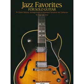 Jazz Favorites for Solo Guitar Sheet Music Chord Melody Arrangements 000699278