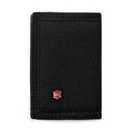 FOXISZMC Tri Fold Wallet for Men, Wallet for Teen Boys, Nylon Coin Purse with Zipper and Front Pocket for Kids