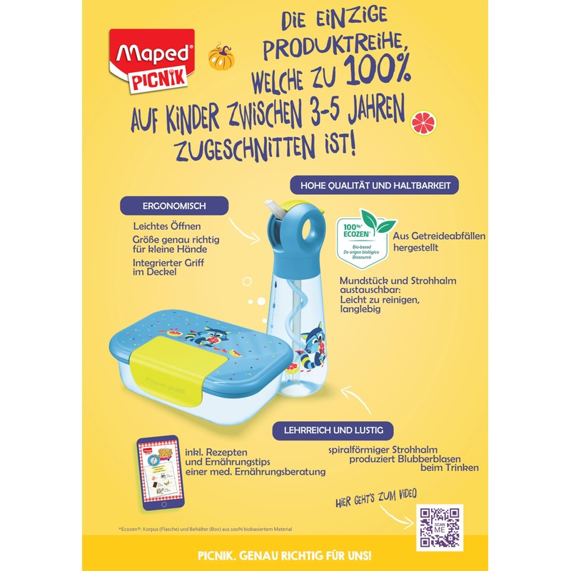 Maped PICNIK Miniz Raccoon Water Bottle 500 ml