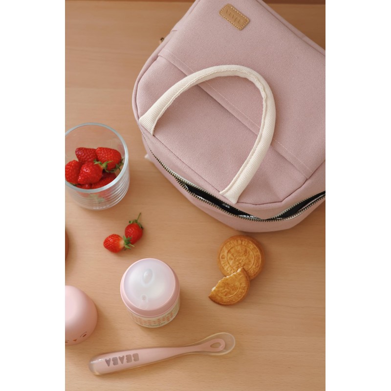 BEABA Insulated Lunch Bag for Baby, Kids Meals, Lunch Box,