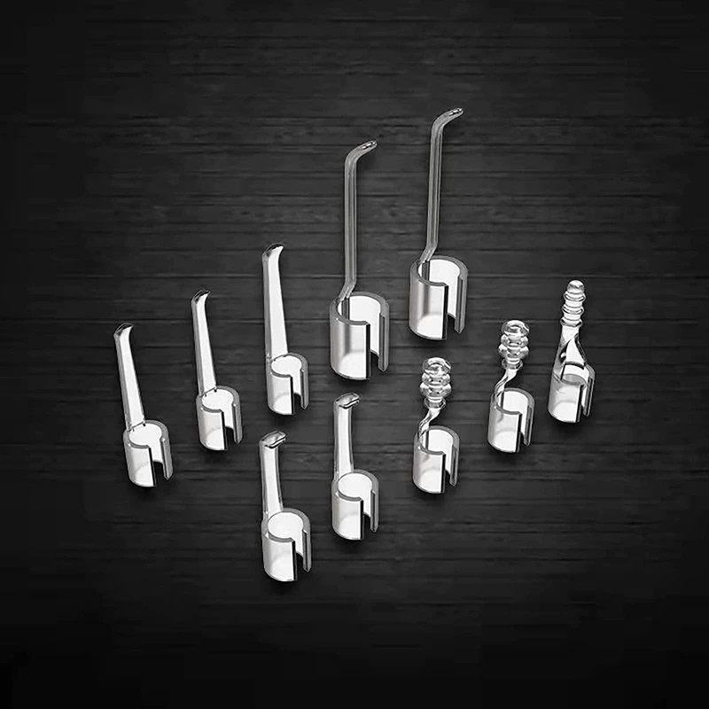 「8本セット」耳スプーン イヤースプーン 耳スコープの先端 交換部品