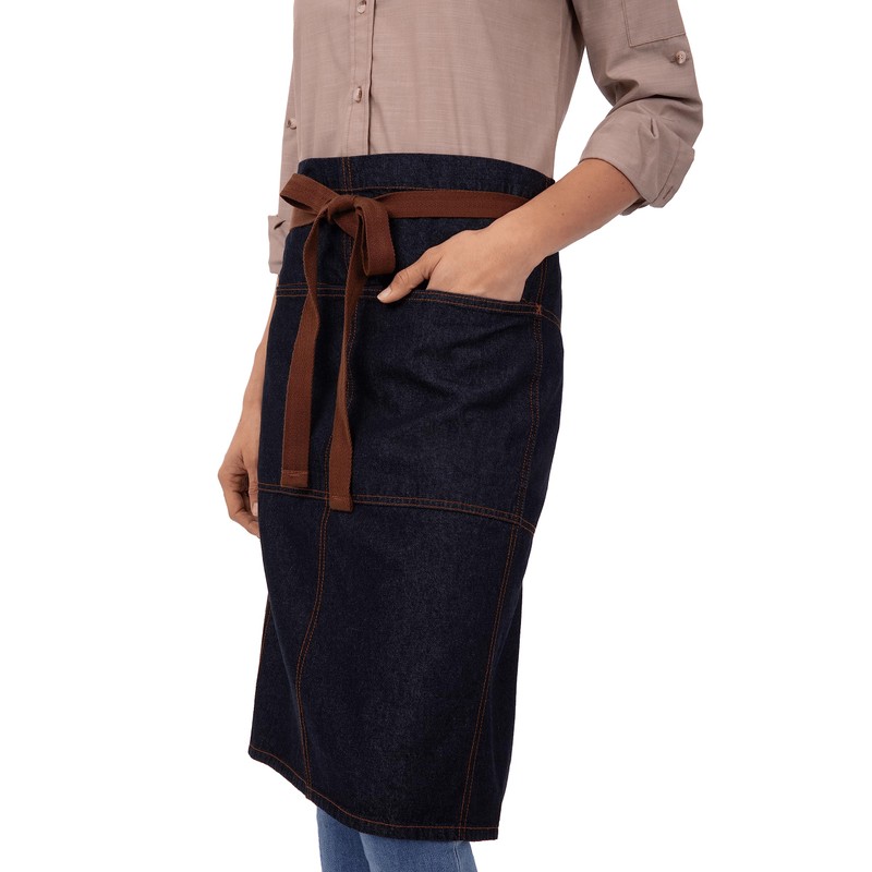 Chef Works B345 Memphis Bistro Apron, Size: 609 mm L