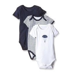Name It Baby Boys NITBODY SS NB B NOOS Bodysuit, Blue (Dress Blues), 50