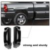 2Pcs Cab Corners Covers Compatible with 99-07 Chevy Silverado Sierra