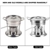 Stainless Steel Hot Pot Stove Outdoor Camping Hot Pot Stove
