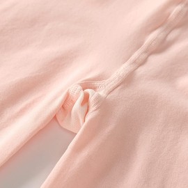 FEIFEI'S BOW 80 Denier Dance Ballet Tights Girls Womens Adult Stretch Transition Footed Tights Ultra soft Ballet Tights (Pink M)