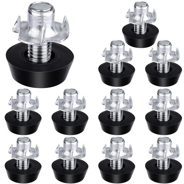 KINBOM 12 Sets Adjustable Furniture Feet, Furniture Leveling Screws and