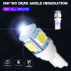 AQJ Dash Instrument Cluster Gauge WHITE SMD LED LIGHT BULBS