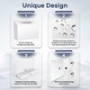 Acrylic Hand Towel Box Cover Compatible with Kleenex Disposable Hand