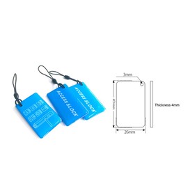 Writable 125kHz RFID Key Fob Proximity T5577 Fob Tag for RFID Writer Rewritable T5577 Universal (2)