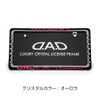 D.A.D SB195-01-02 DAD Garson Crystal License Frame II Rear Model