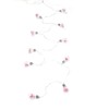 Light String 100LEDs Copper Wire Light String Artificial Rose E27