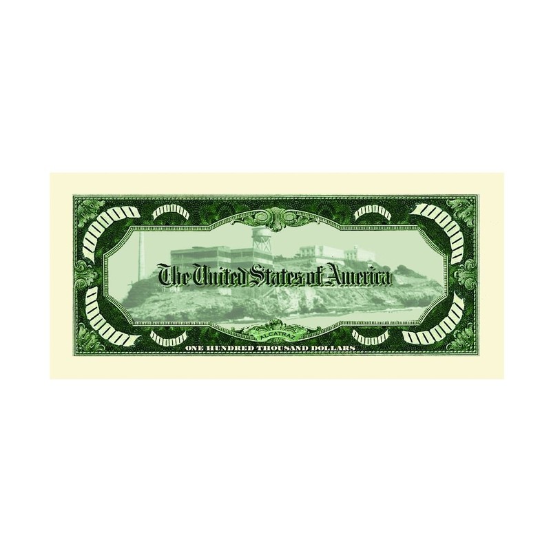 Al Capone One Hundred Thousand Dollar Bill - Pack of