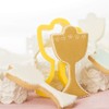 Decora Cookie Cutter Chalice, Yellow, 19 x 9 x 2.5