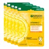 Garnier SkinActive Moisturising Cloth Masks for Sensitive Skin, with Hyaluronic