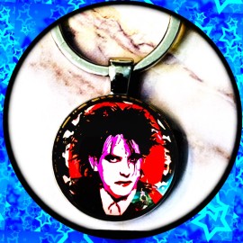 THE CURE ROBERT SMITH  LOVE SICK FIVE KEYCHAINS CONCERT GOODS 🤘