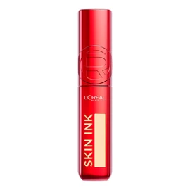 L'Oréal Paris Infallible Skin Ink Base de maquillaje y corrector 2 en 1 de larga duración y resistente a transferencias, tono 100, 15ml