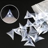 100Pcs Corner Dust Guards Reusable Drawer Corner Sticker PVC Three-Dimensional