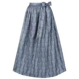 Stockerpoint Women's Aline Dirndl Apron, smoke blue