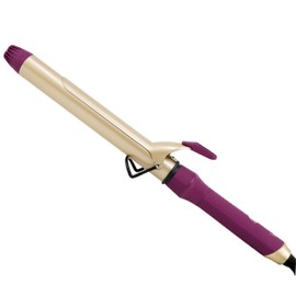 Mr Big Curling Iron Goddess XL Curling Iron - 9.5" Barrel, 1.25" Ceramic Triple-Plated, Dual Voltage, Multiple Heat Settings for All Hair Types, Longest Lasting Beachy Waves, Perfect for Travel