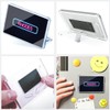 Classic Rectangle Magnet with Stand - Neon Sign Design Rhodes