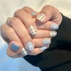 Dara Beauty January 2025 Art of the MonthMatte Check Nail