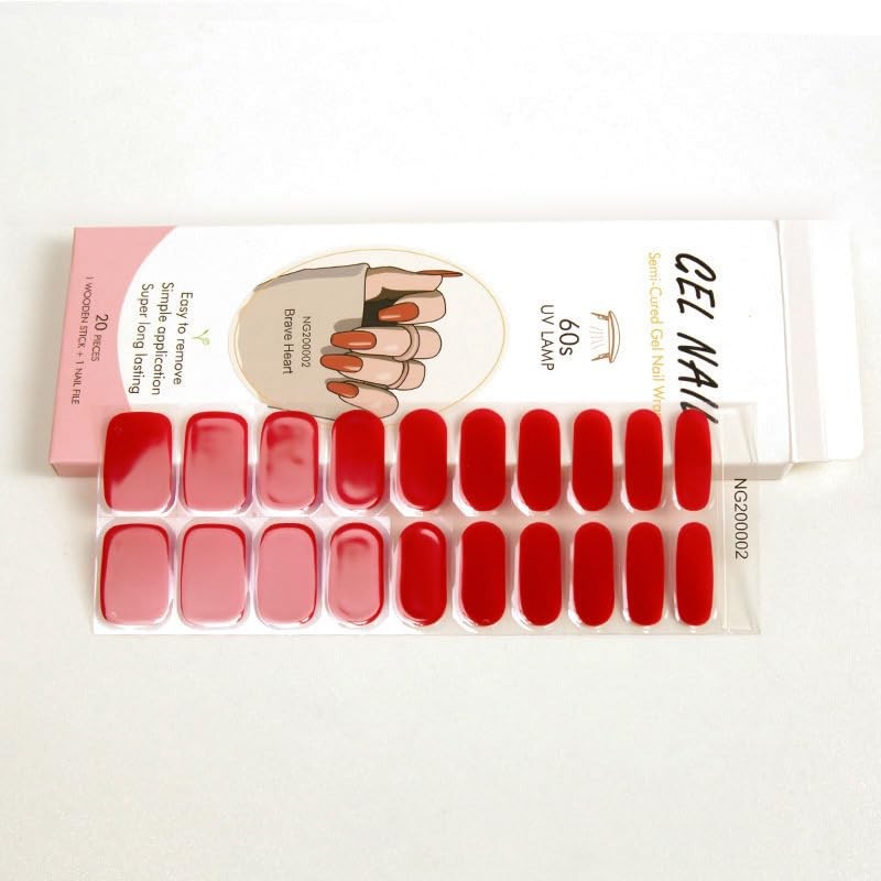 RuiJOTWAT Gel Nagel Sticker, Nagellack Nagel Sticker, Ng02