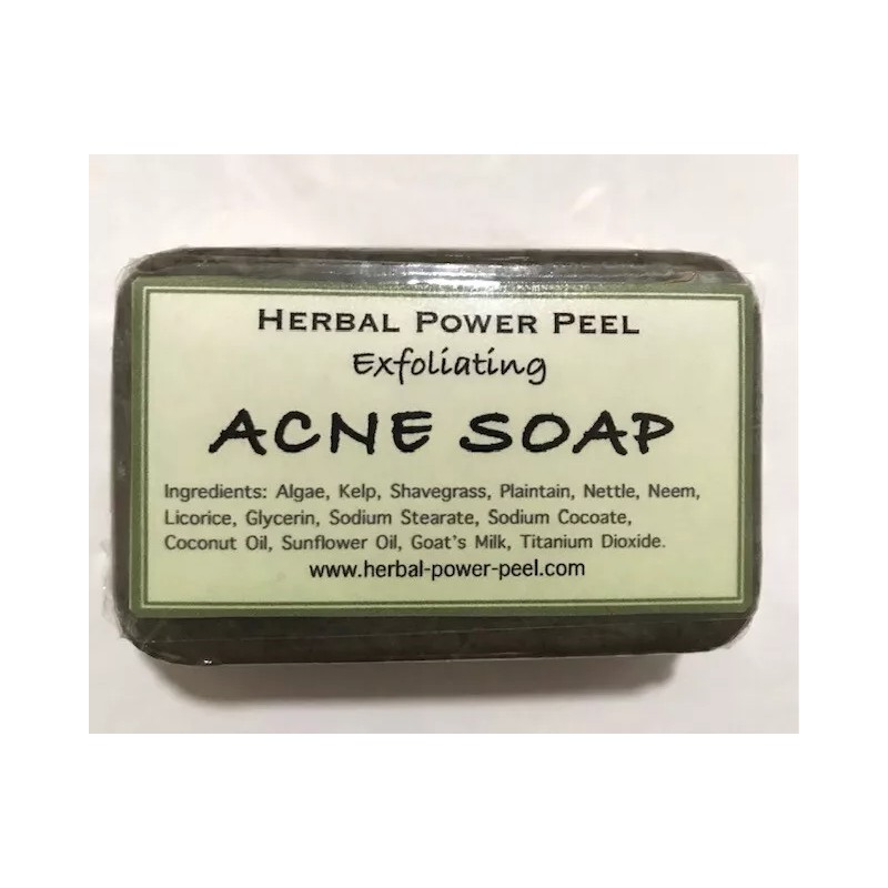Herbal Power Peel Green Herbal Algae Peel- Acne Treatment Soap