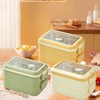 Stainless Steel Insulated Lunch Box Multiple Compartments Fashionable Safe Stainless